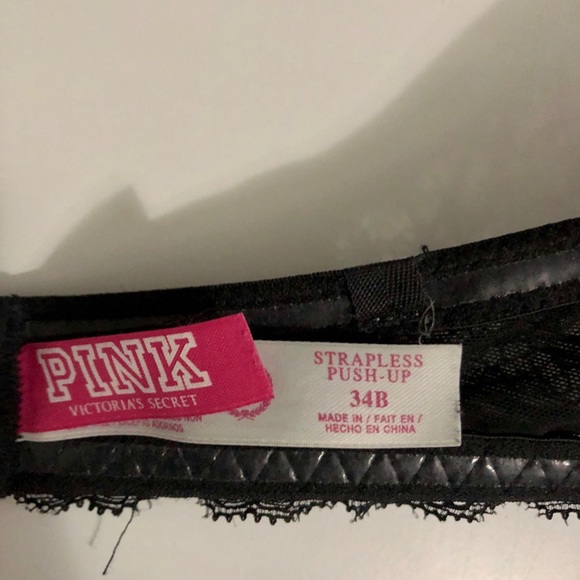 Victoria’s Secret PINK push-up strapless bra - Picture 5 of 6